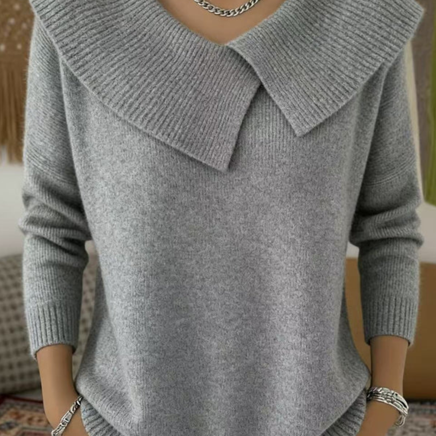 Mabel | Soft Collar Jumper