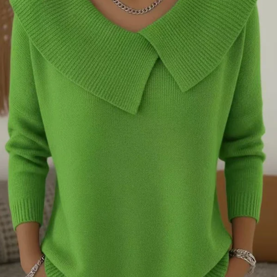 Mabel | Soft Collar Jumper