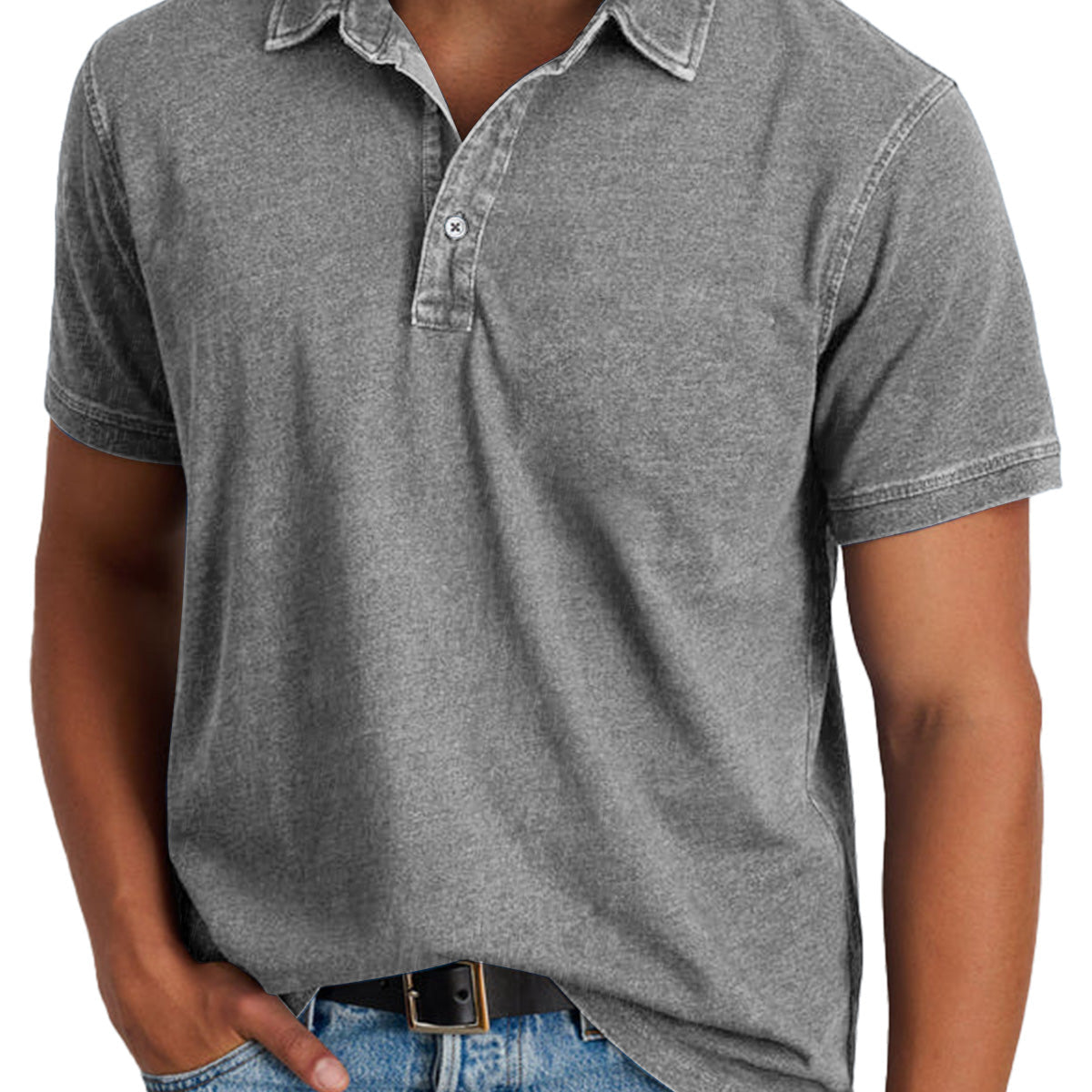Martin | Men's Relaxed Polo Shirt