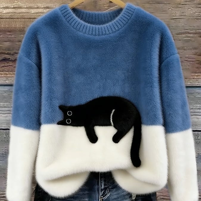 Phoebe | Cosy Cat Jumper
