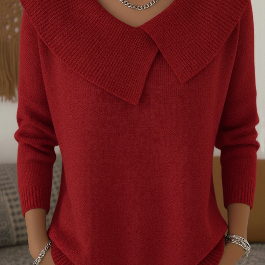 Mabel | Soft Collar Jumper
