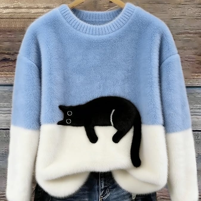 Phoebe | Cosy Cat Jumper