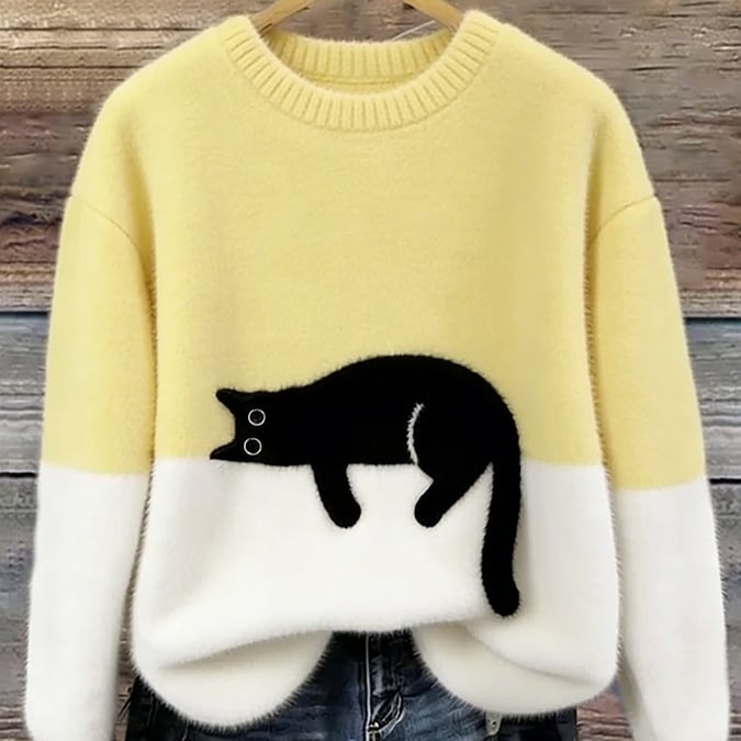 Phoebe | Cosy Cat Jumper
