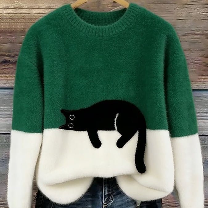 Phoebe | Cosy Cat Jumper