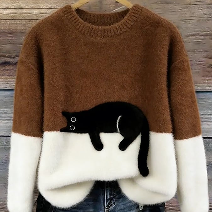 Phoebe | Cosy Cat Jumper