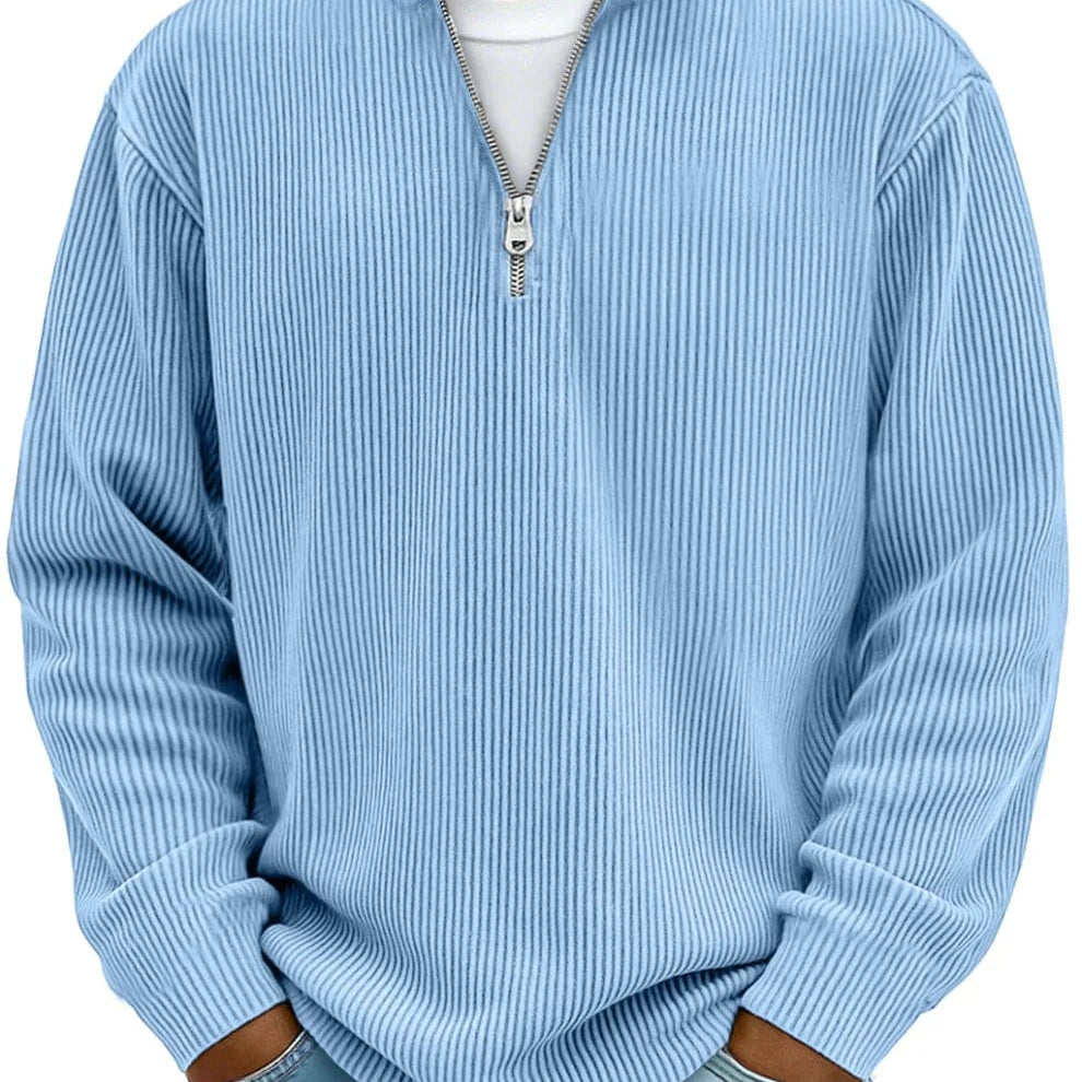 Henry | Soft Cotton Quarter-Zip