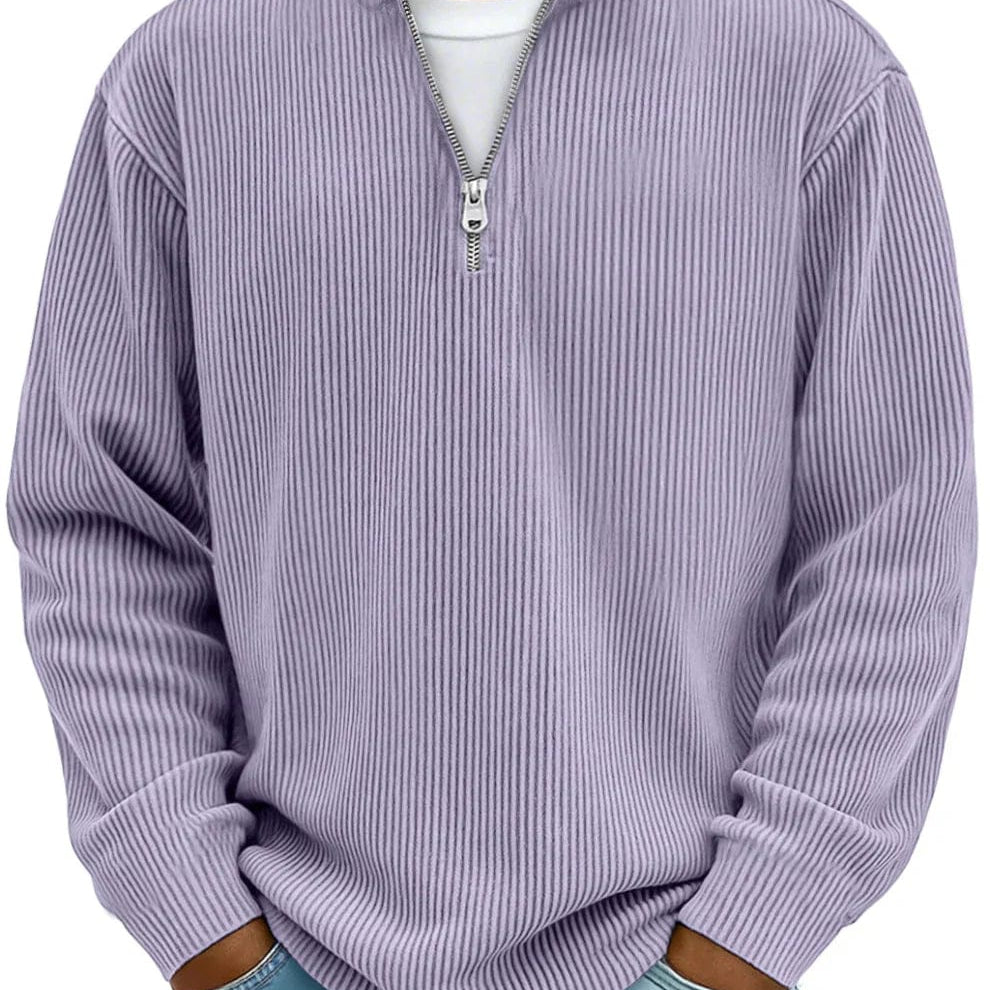 Henry | Soft Cotton Quarter-Zip