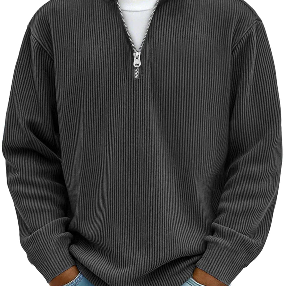 Henry | Soft Cotton Quarter-Zip