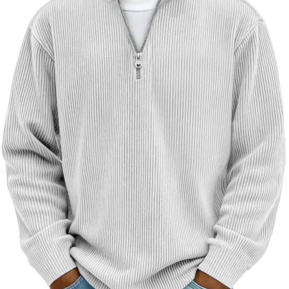Henry | Soft Cotton Quarter-Zip