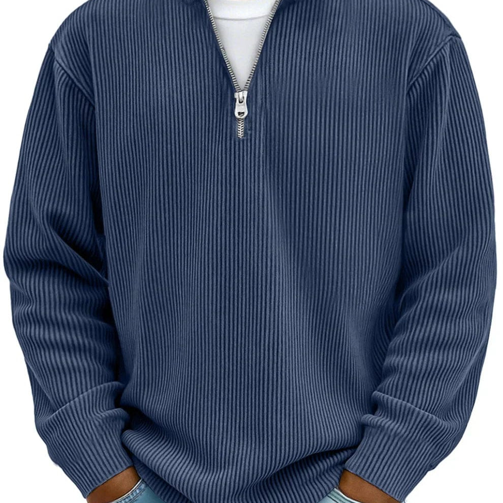 Henry | Soft Cotton Quarter-Zip