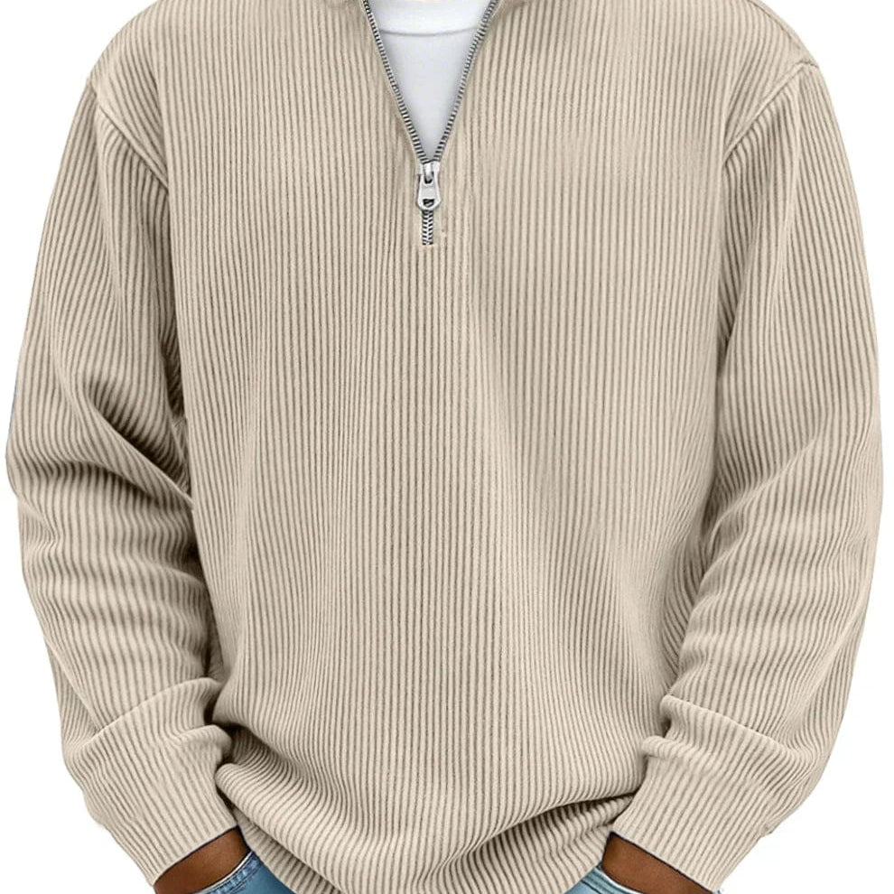Henry | Soft Cotton Quarter-Zip