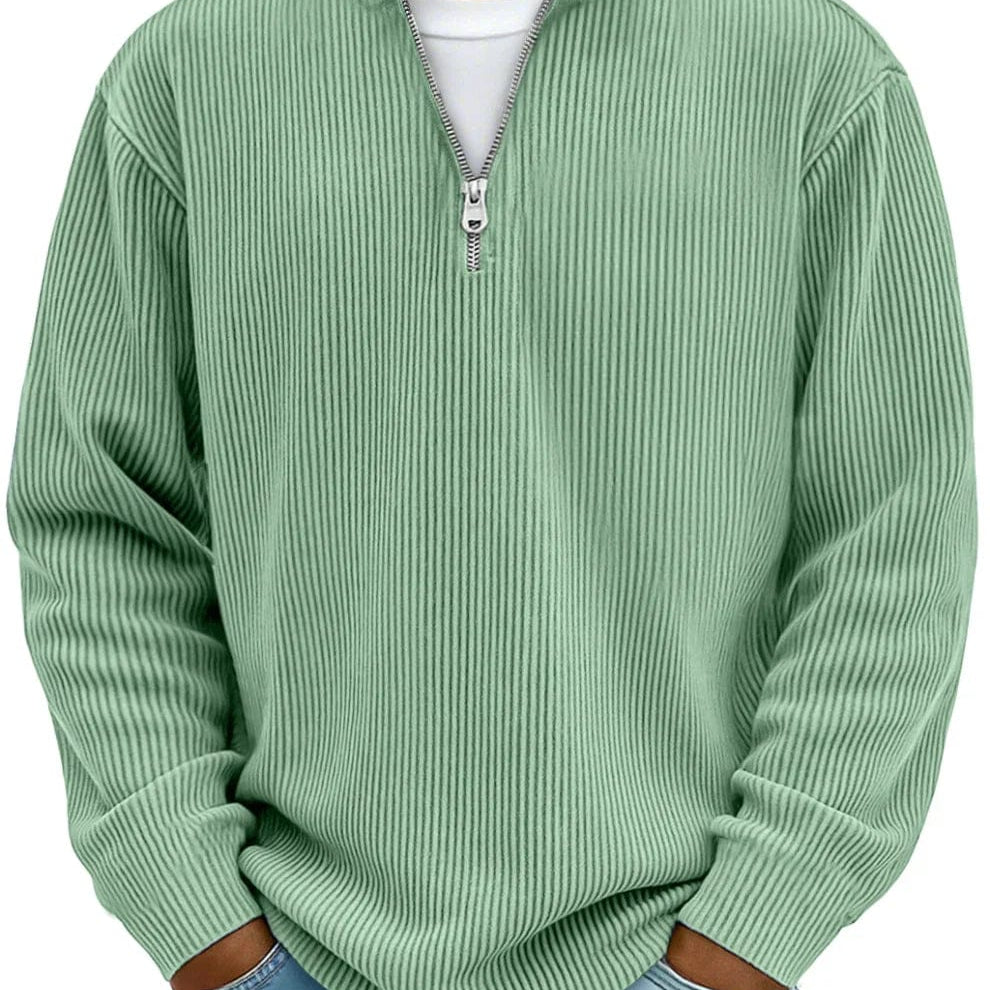 Henry | Soft Cotton Quarter-Zip