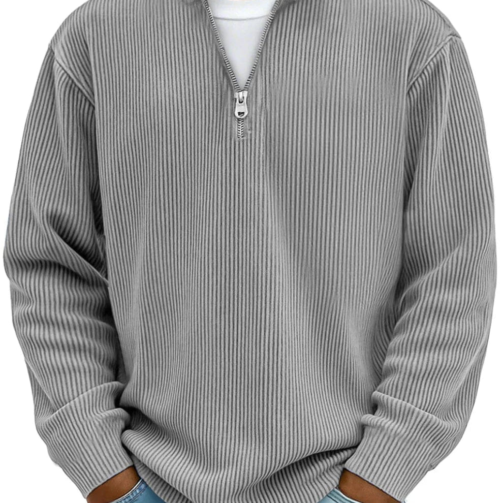 Henry | Soft Cotton Quarter-Zip