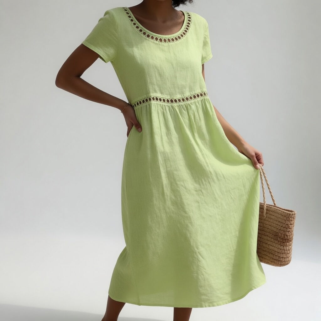 Rosie | Embroidered Day Dress