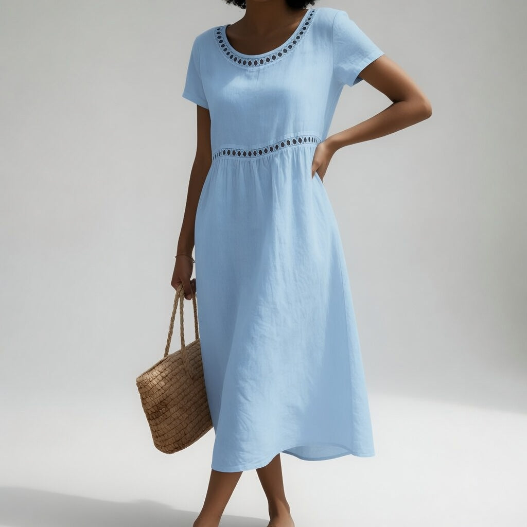 Rosie | Embroidered Day Dress