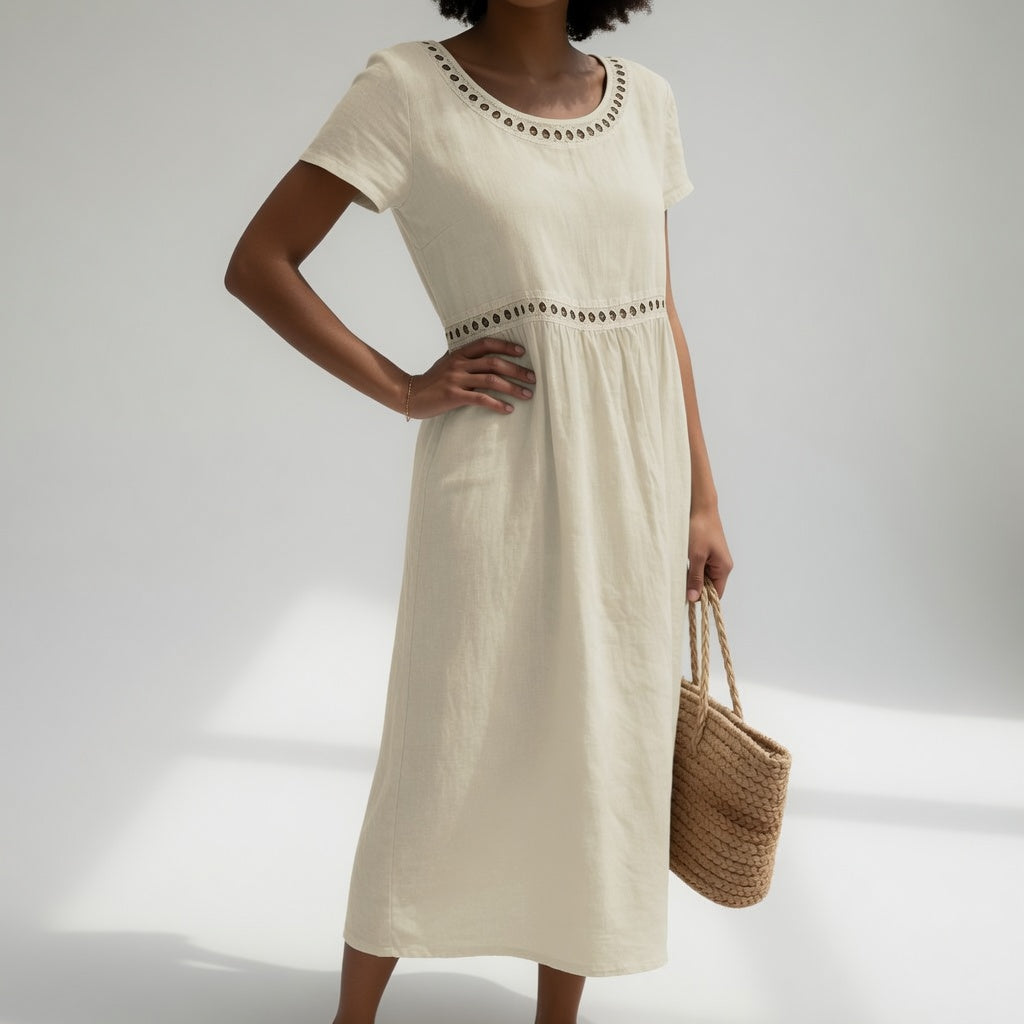 Rosie | Embroidered Day Dress