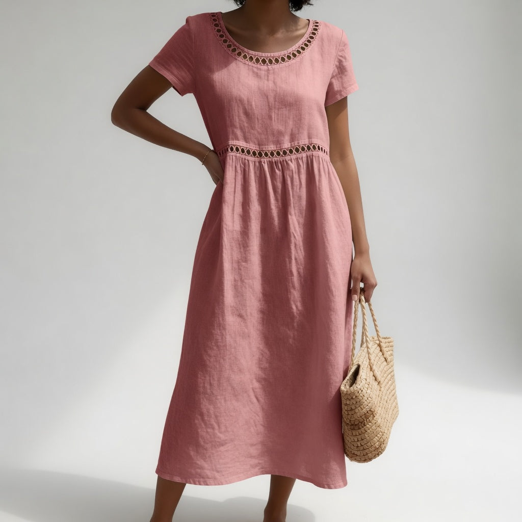 Rosie | Embroidered Day Dress