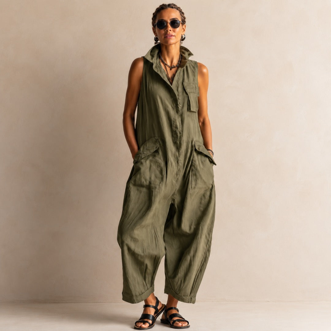 Imogen | Relaxed Utility Jumpsuit