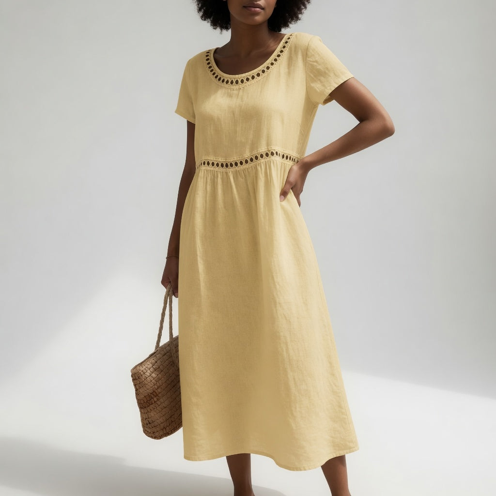 Rosie | Embroidered Day Dress
