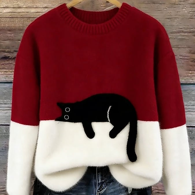 Phoebe | Cosy Cat Jumper