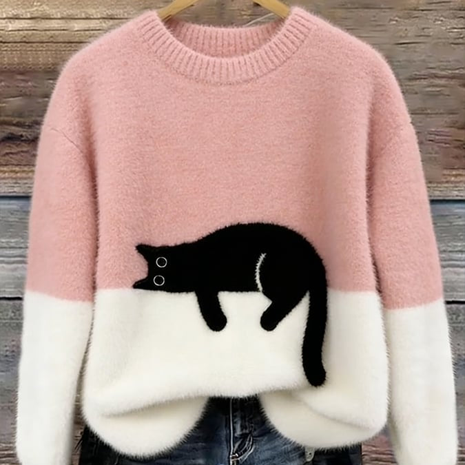 Phoebe | Cosy Cat Jumper